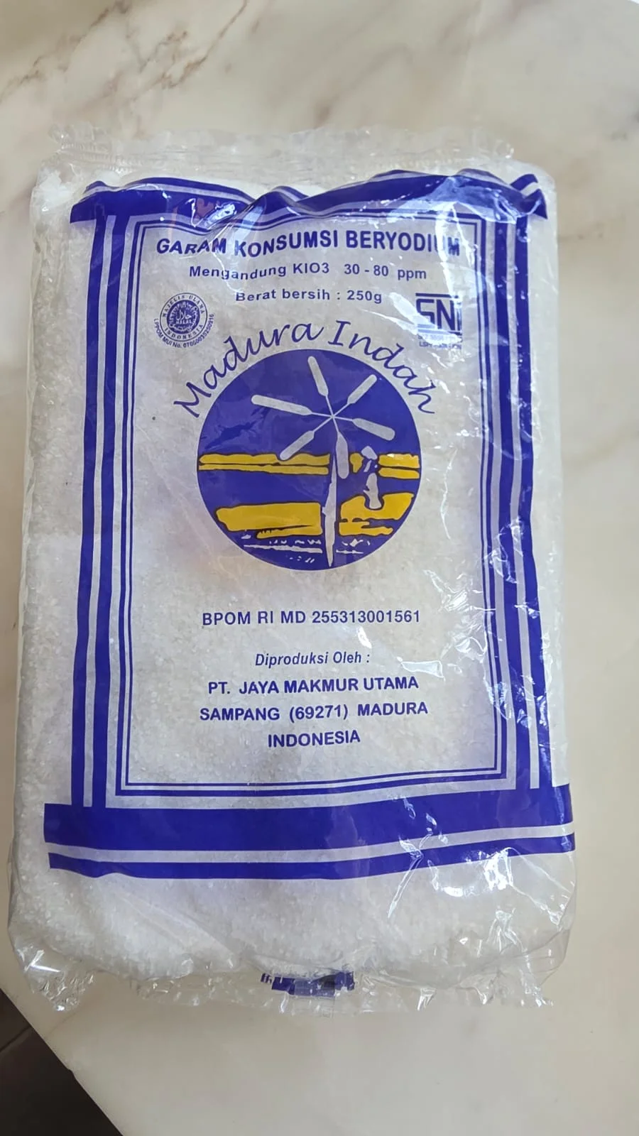 Garam Konsumsi dan Industri